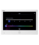 MONITOR ''EURA'' VDA-50A3-2W biały 2-żyłowy, 7'', otwieranie 2 wejść, AHD