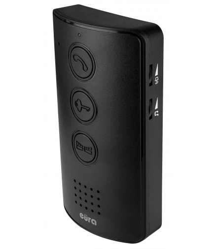 UNIFON ADA-34A3 - czarny, głośnomówiący, obsługa 2 wejść, do rozbudowy domofonu ADP-34A3
