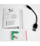 DZWONEK BEZPRZEWODOWY WiFi WDP-31H2 black DC 3,7V, 2,4 GHz, Tuya