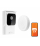 DZWONEK BEZPRZEWODOWY WiFi WDP-31H2 black DC 3,7V, 2,4 GHz, Tuya