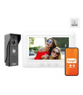 WIDEODOMOFON VDP-45A3-TY ALPHA+ - biały, 7'', WiFi, otwieranie 1 wejścia, AHD, Tuya App