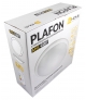 PLAFON Z MIKROFALOWYM CZUJNIKIEM RUCHU EL HOME MVL-02B7 - E27, max 60W, PVC, IK10